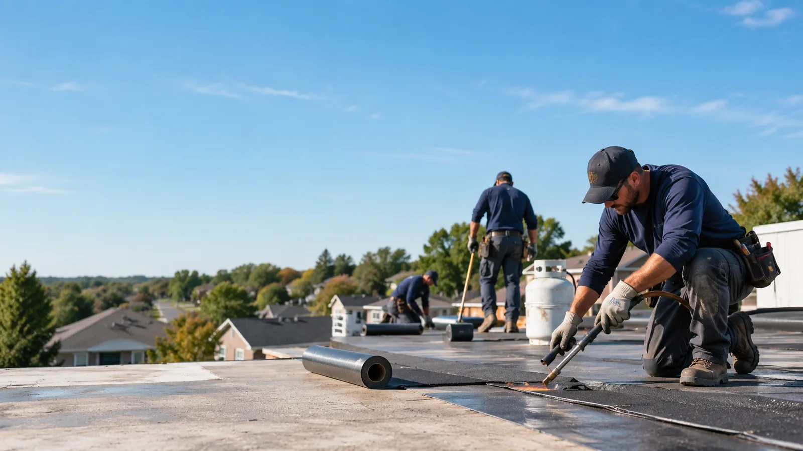 Flat Roof Leak Repair providers in Goodrich, TX